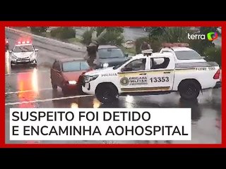 Veículo em fuga atinge soldado no Rio Grande do Sul