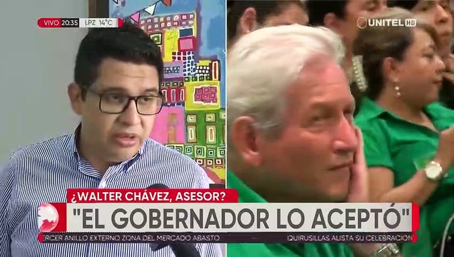 Gobernación cruceña aún no responde sobre las fotos de Walter Chávez con asesor de Camacho