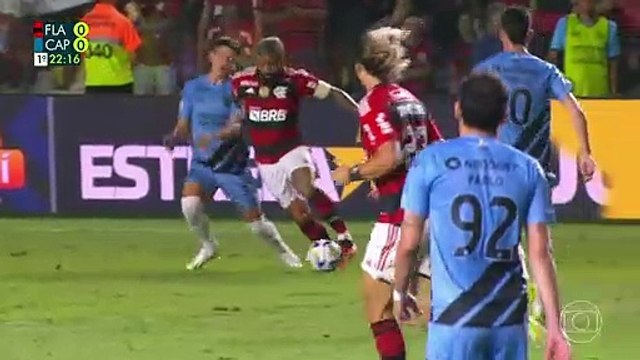 Campeonato Brasileiro 2023 Flamengo x Athletico-PR (23ª rod) com Gustavo Villani (Globo) 1º tempo