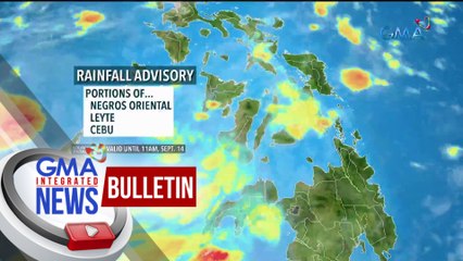 Weather update as of 10:15 AM (September 14, 2023) | GMA Integrated News Bulletin