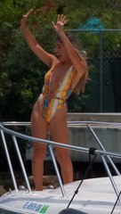 Stunning Lady with Boat Snaps