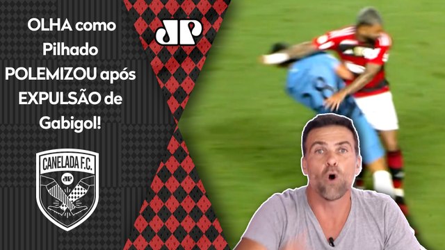 OLHA ESSA EXPULSÃO do Gabigol, cara! EU FALO: pra mim, ele... Pilhado POLEMIZA sobre o Flamengo!
