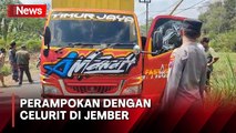 Rampok Sabet Sopir Truk dengan Celurit di Jember, Uang Rp40 Juta Hasil Jual Beras Raib
