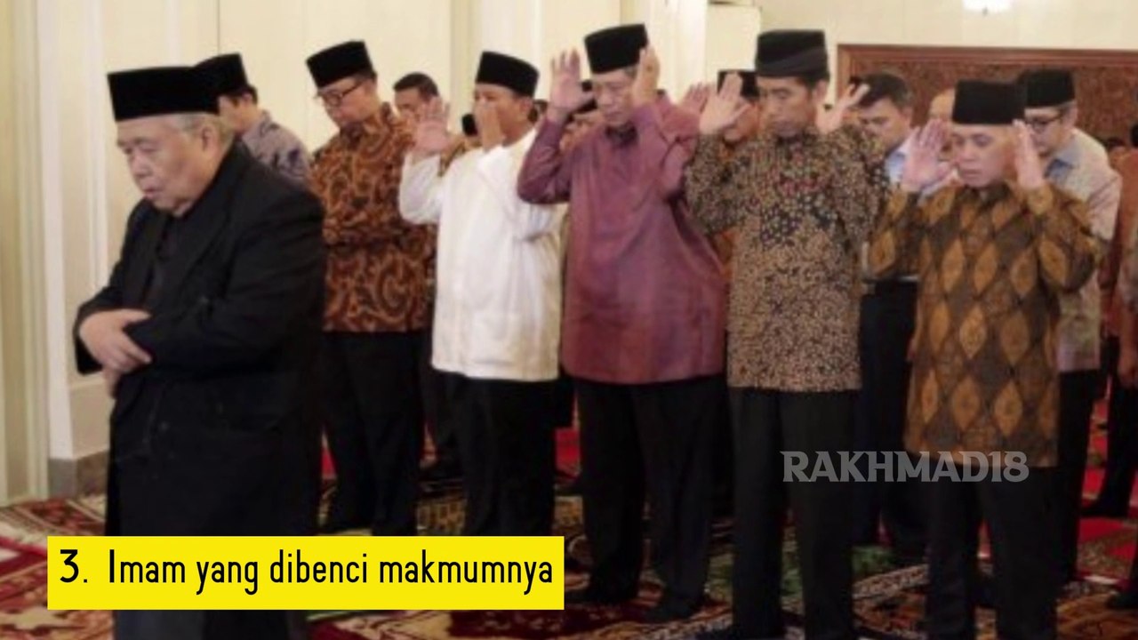 SHOLAT YANG TIDAK DITERIMA ALLAH !!