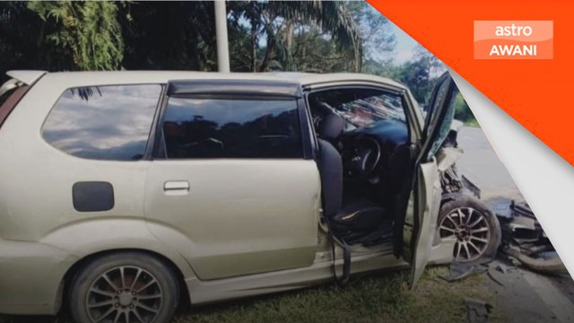 Penunggang motosikal maut dalam nahas tiga buah kenderaan