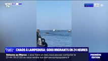 6000 migrants ont débarqué sur l'île italienne de Lampedusa en 24h