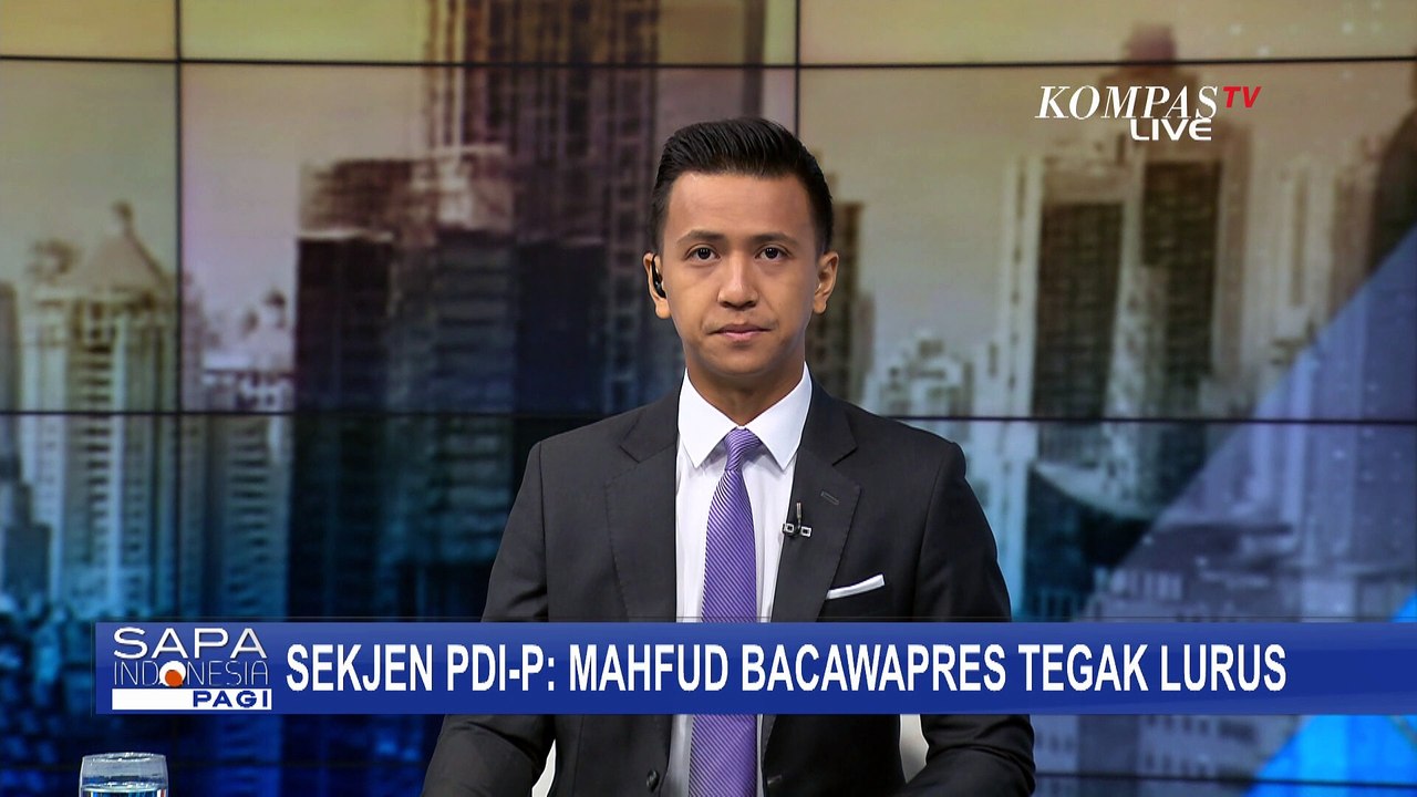 Sekjen PDIP Kode ke Mahfud MD sebagai Kandidat Bacawapres Lewat Pantun