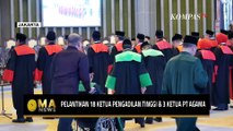 Ketua MA Lantik 18 Ketua Pengadilan Tinggi dan 3 Ketua PT AgamaMA NEWS