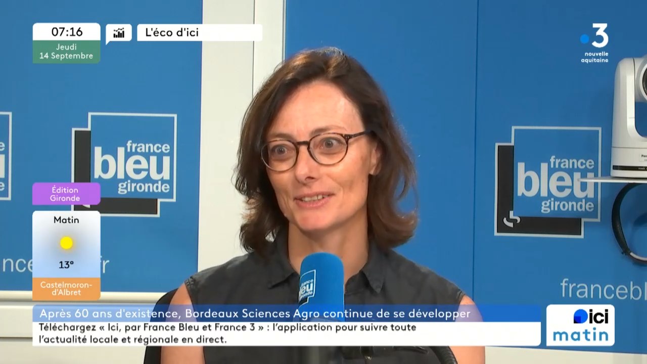 Sabine Brun-Rageul, directrice de Bordeaux Sciences Agro - Vidéo ...