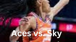 Aces vs. Sky first-round preview A high-scoring 1-8 matchup #news #usa