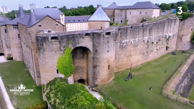 Le château fort de Sedan, dans les Ardennes, élu hier soir Monument préféré des Français sur France 3 par le public parmi 14 sites, pour le millésime 2023