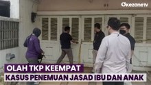 Polisi Gelar Olah TKP Keempat Kasus Penemuan Jasad Ibu dan Anak di Cinere Depok