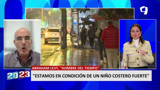 Abraham Levy: Estamos en condición de un Niño Costero fuerte