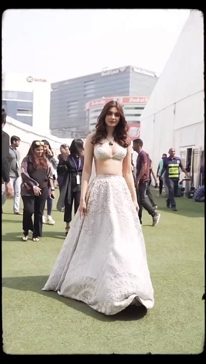 Diana penty Shines Bright: Dazzling Silver Lehenga Meets Bold Fashion Choices