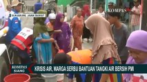 PMI Kota Sukabumi Distribusikan Air Bersih Kepada Warga Terdampak Kekeringan