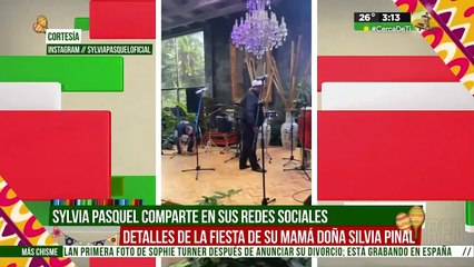 Sylvia Pasquel comparte imágenes del cumpleaños de Silvia Pinal
