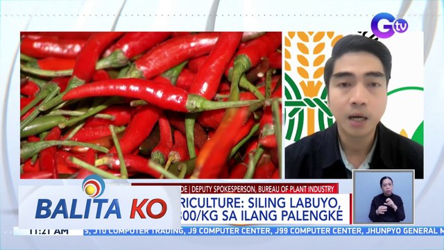 Dept. of Agriculture: Presyo ng siling labuyo, nasa P500-P800/kg; mas mahal kumpara sa karneng baboy at manok | BK