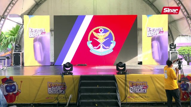 Persembahan Demontrasi daripada Agensi Penguatkuasaan Maritim Malaysia (APMM) bersempena Karnival Pendidikan Sinar Bestari 2023