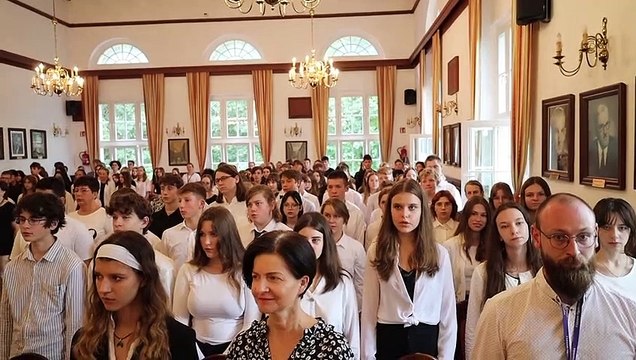 Ślubowanie klas pierwszych w szczecineckim ogólniaku