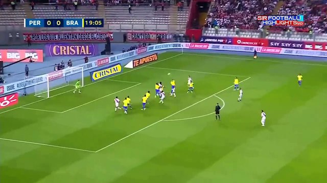 ملخص مباراة البرازيل وبيرو 1-0 اليوم - اهداف مباراة البرازيل وبيرو 1-0 اليوم - اسيست نيمار