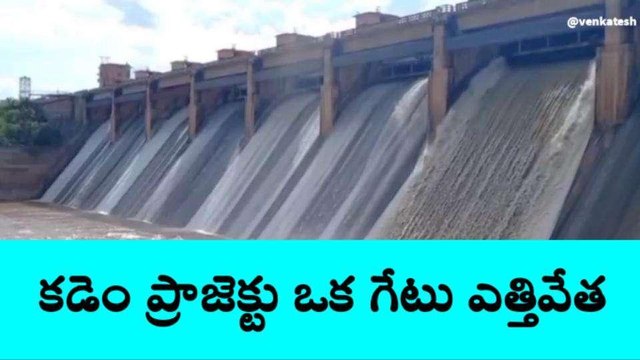 నిర్మల్: ప్రాజెక్టుకు కొనసాగుతున్న వరద ఉధృతి..