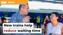 Waiting time cut with 3 new trains on Kelana Jaya LRT line