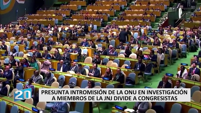 Congreso: reacciones por presunta intromisión de la ONU en investigación a miembros de la JNJ