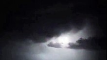 Capturing the Electrifying Power: Incredible Lightning Strike in Prishtina #caughtoncamera