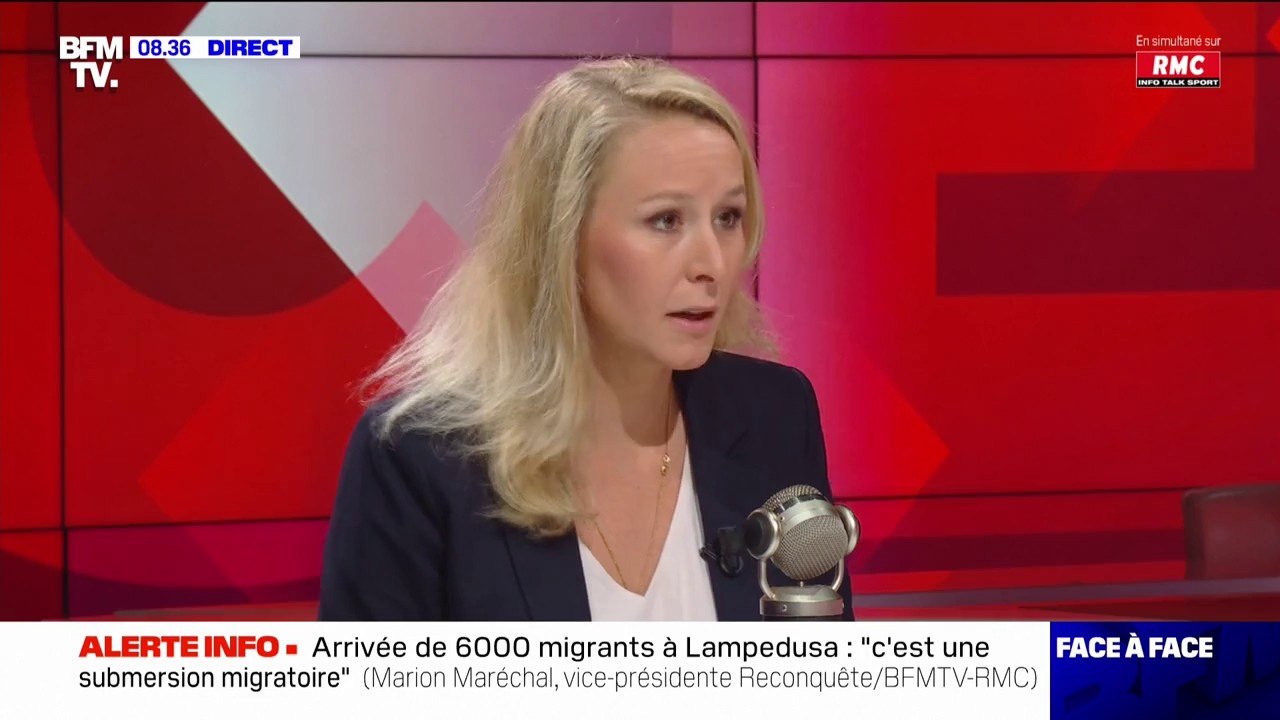 Marion Maréchal: "Le pape François n'a pas à faire de la politique, il en fait trop"