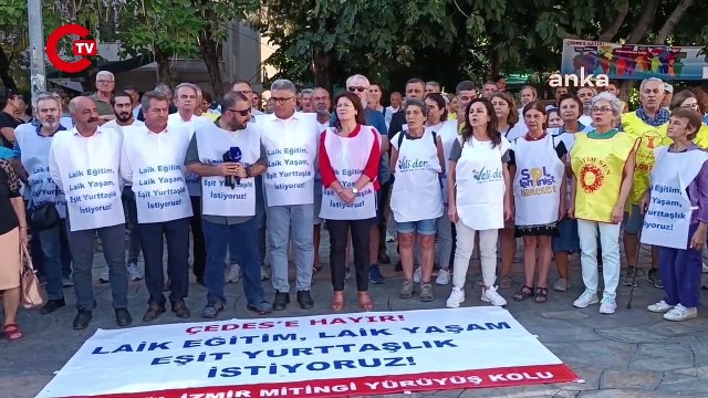 Muğla'da ÇEDES eylemi: Laik eğitime dokunamazsınız
