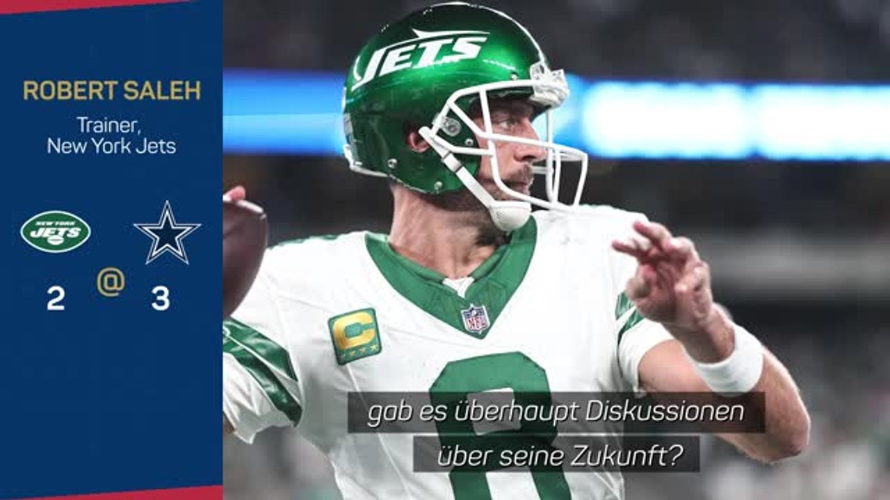 Jets-trainer saleh glaubt an rodgers-rückkehr