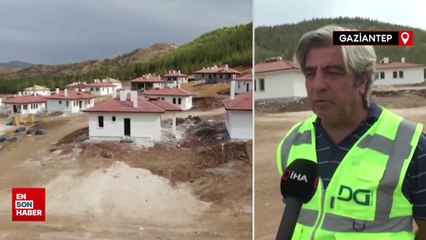 Gaziantep'teki depremzedelerin köy evleri sahiplerini bekliyor