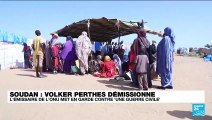 Guerre au Soudan: l'émissaire de l'ONU démissionne