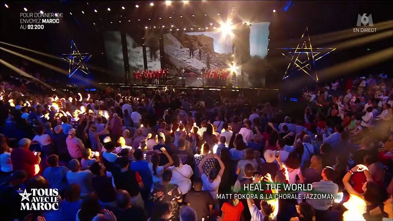 M. Pokora reprend "Heal The World" de Michael Jackson en soutien au Maroc