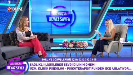 Aslı Kılıç'la Beyaz Sayfa 14 Eylül 2023