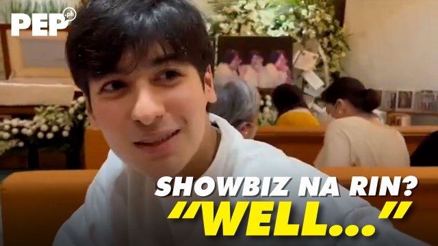 Andres Muhlach papasok na rin ng showbiz? | PEP Interviews