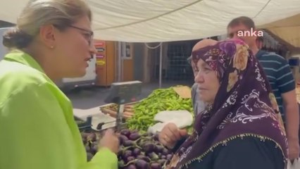 Osmaniye'de pazar alışverişi yapan vatandaş: Çoğu zaman oturup ağlayasım geliyor