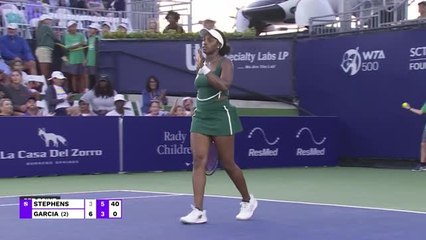 San Diego - Garcia s'offre Stephens et file en quarts