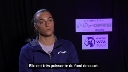 San Diego - Garcia : "Essayer d'être la plus performante"