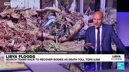 Lybia floods: How is the international aid being coordinated on the ground given the political situation there?