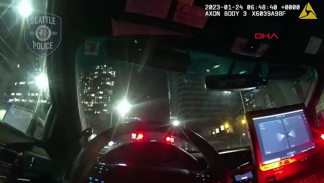 ABD'de polis aracının çarptığı kadın hakkında şaka yapan polis görüntüleri paylaşıldı