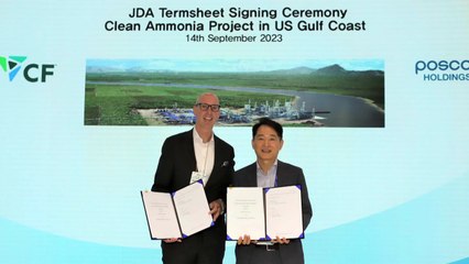 포스코홀딩스, 미국 루이지애나서 친환경 블루암모니아 생산 협력 🚀