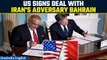 US’ Antony Blinken sign strategic security and economic agreement with Bahrain PM | Oneindia News