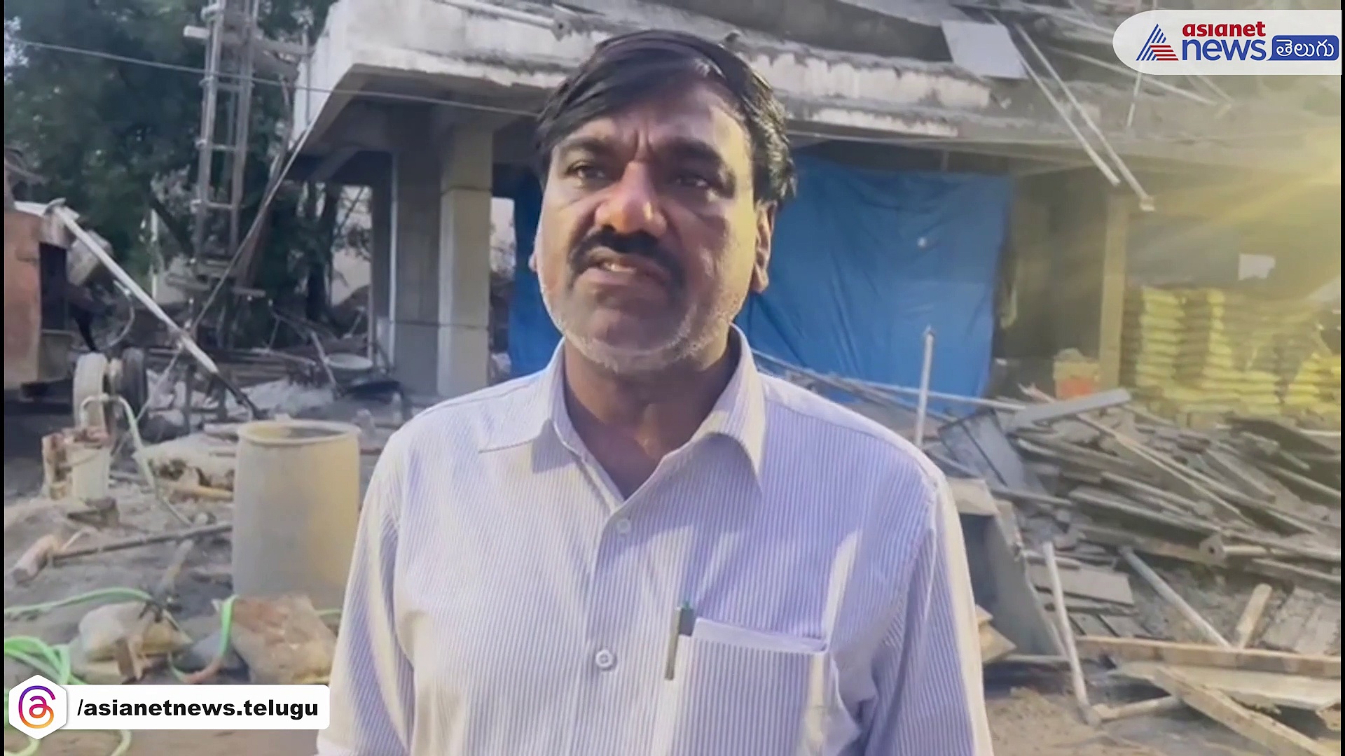 నిజాంపేటలో ఘోర ప్రమాదం... ఒక్కసారిగా కుప్పకూలిన భవనం