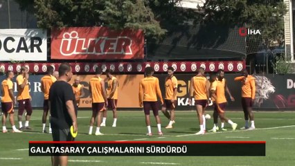 Galatasaray, Samsunspor maçı hazırlıklarını sürdürdü