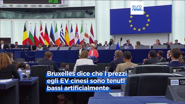 Indagine sui sussidi statali alle auto elettriche cinesi, Pechino protesta