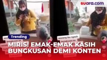 Miris! Emak-Emak Foto Nenek Pegang Bungkusan Demi Konten: Kok Diambil Lagi?