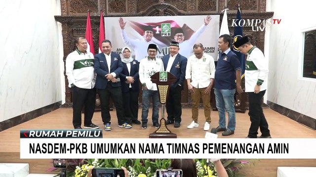 Gelar Konsolidasi, Nasdem dan PKB Sepakat Bentuk Tim Pemenangan Anies-Cak Imin dengan Nama 'Amin'