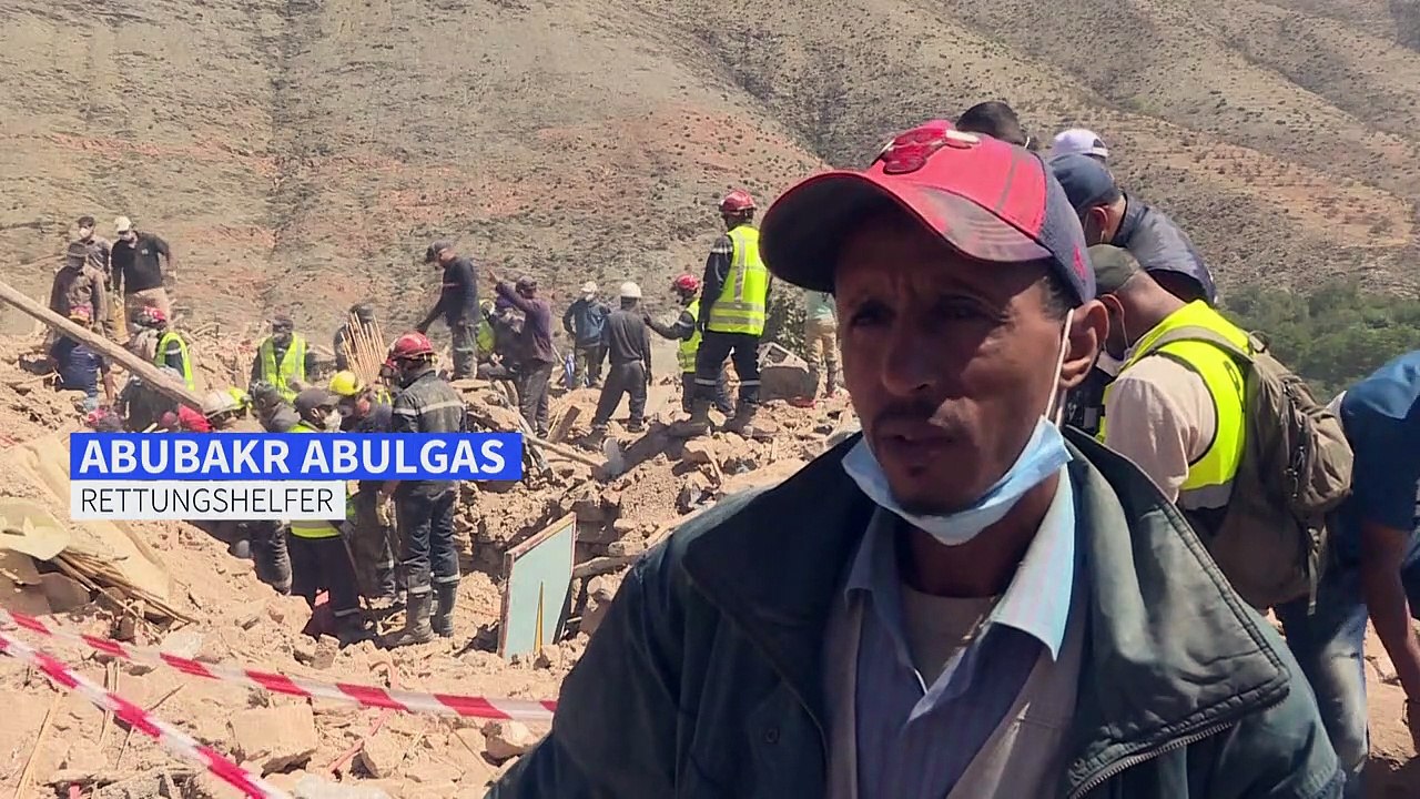 Marokko: Hoffnung, Überlebende zu finden, schwindet