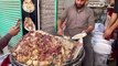 Kabuli Pulao - Zaiqa Chawal - Golden Pulao Mountain, Street Food Peshawar - Zaiqa Beef Pulao